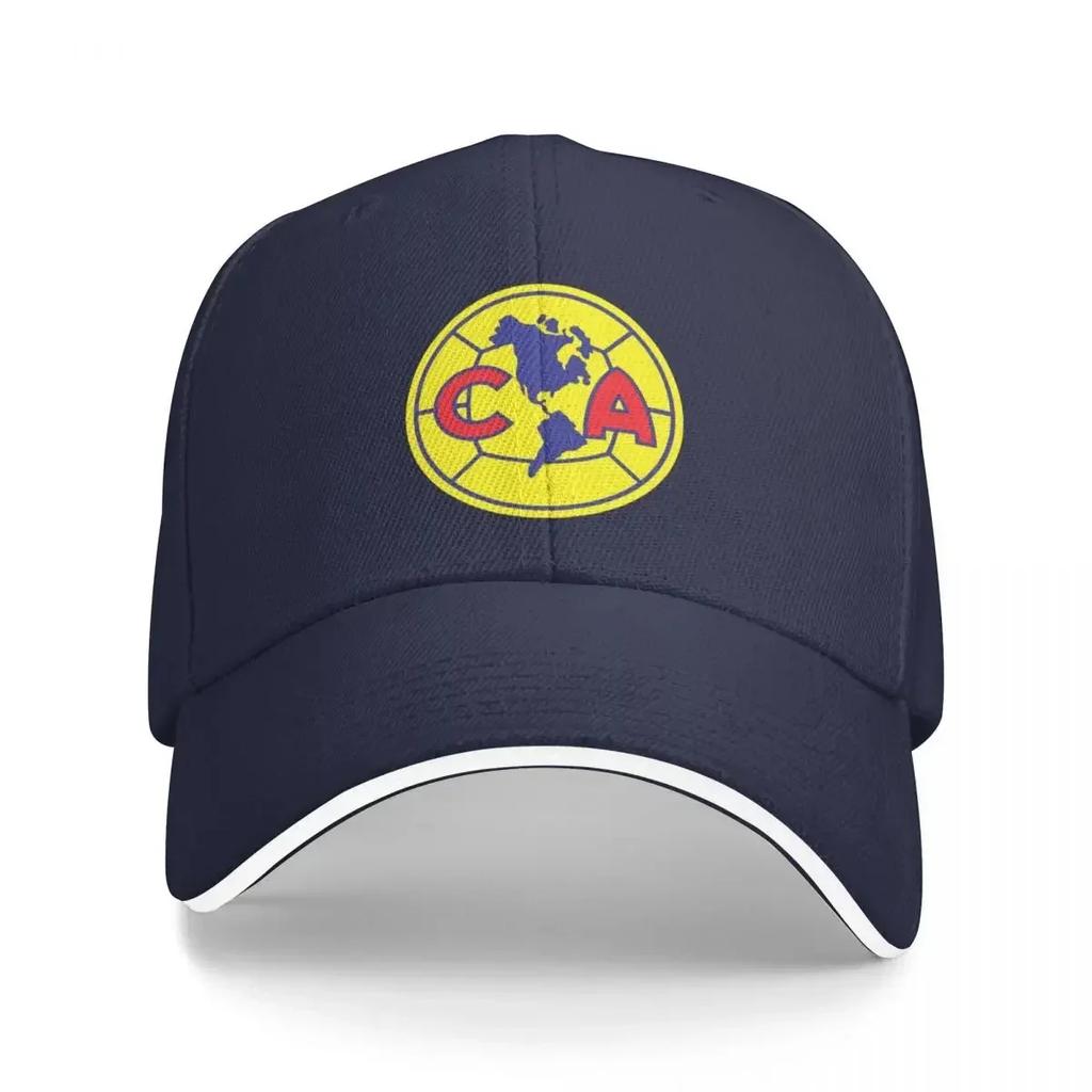 Кепка бейсбольная Club America черная Модная пляжная Мужская Женская