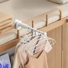 1/2 шт. Выдвижная сушилка для одежды, прочная, несущая, простая установка, складная выдвижная вешалка