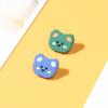 Children'S Cartoon Buttons Versatile Baby Clothes Decoration Cute Button Sweater Cardigan Bear Metal Button Accessories