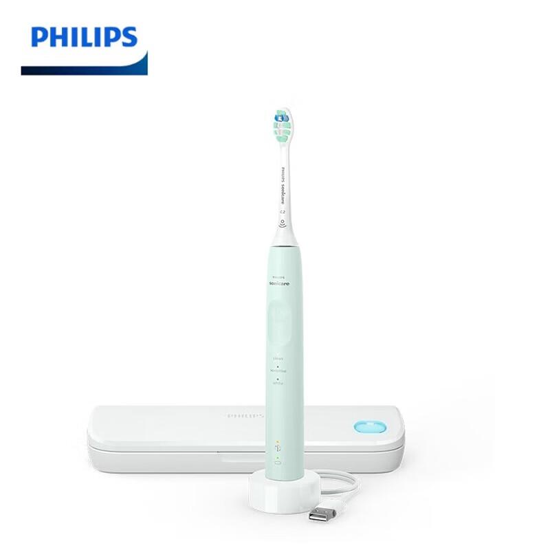 Philips Звуковая электрическая зубная щетка, китайская вилка (адаптер в комплекте)