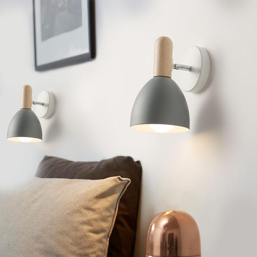 Nordic Corridor Bedside For Bedroom Living Room Home Decoration Sconce Wall Light Wall Lamps