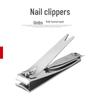 Большие многофункциональные кусачки для ногтей из нержавеющей стали с маленьким ножом