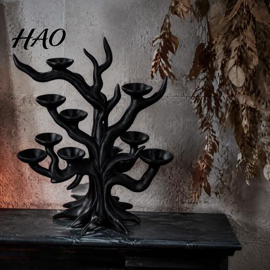 Готический Ornament Дерево 3D Печатный Подставка для Хрустального Шара, Стойка для Демонстрации Сферы Мертвой Ветви, Настольные Мини-Орнаменты Хэллоуина Держатель для Дома