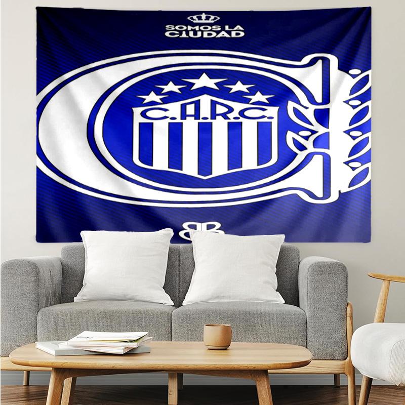 Rosario Central Crest Tapestry Accessories Playroom Tapestry, for Bedroom,Livingroom, dormitory Room Wall Decor Fan Birthday Gifts