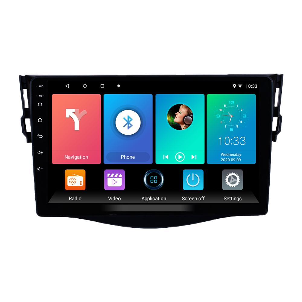 Android Carplay автомобильный радио мультимидиальный видеоплеер навигация GPS для Toyota RAV4 2007-2012 2din головное устройство 2 + 32 ГБ
