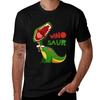 Футболка с принтом Winosaurus Roar, дышащий топ с коротким рукавом для тренировок