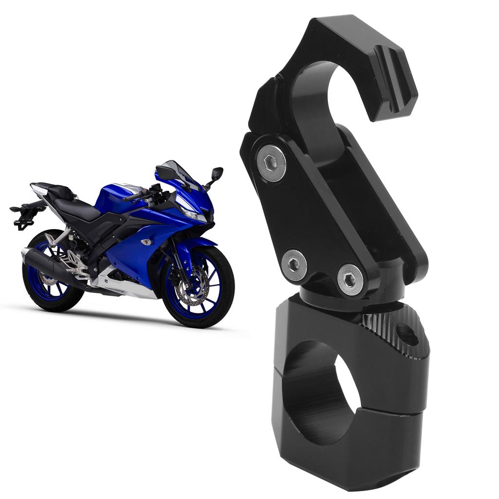 28mm Universal Motorcycle Aluminum Alloy Handlebar Helmet Hook Motorbike AccessoryA