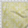 oneOone Cotton Flex Lime Fabric Geometric Watercolor Polka Fabric For Sewing Printed Craft Fabric By The Yard 40 Inch
