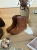 Ботинки Birkenstock с круглым носом старые морщинистые ботинки осенние корейские удобные ботинки