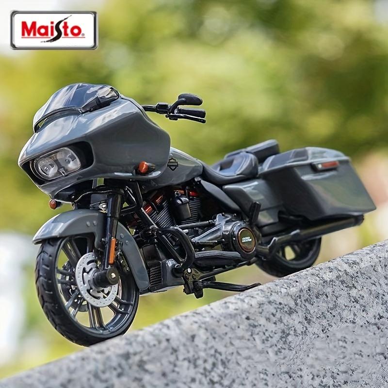 1:Масштаб 1:18 Модель 2018 CVO Road Glide Литая спортивная модель мотоцикла Игрушка Ручное управление Коллекционный подарок Для детей Мальчиков