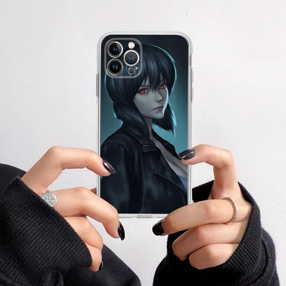 Ghost in the Shell Phone Case for iPhone 16 15 8 7 6 6S Plus X SE XR XS 14 11 12 13 Mini Pro Max Mobile Case