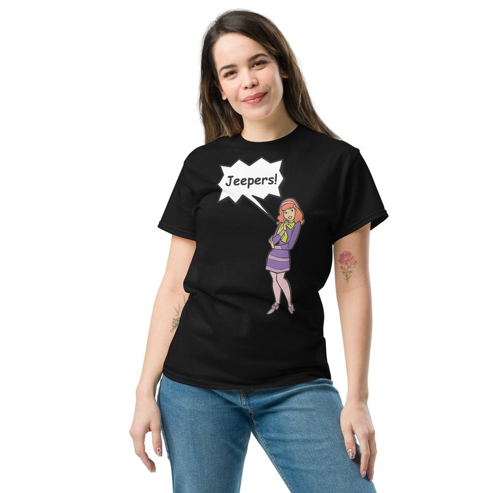 Daphne Scooby Doo T-Shirt Jeepers Catchphrase | Scooby Doo Unisex Graphic Shirt