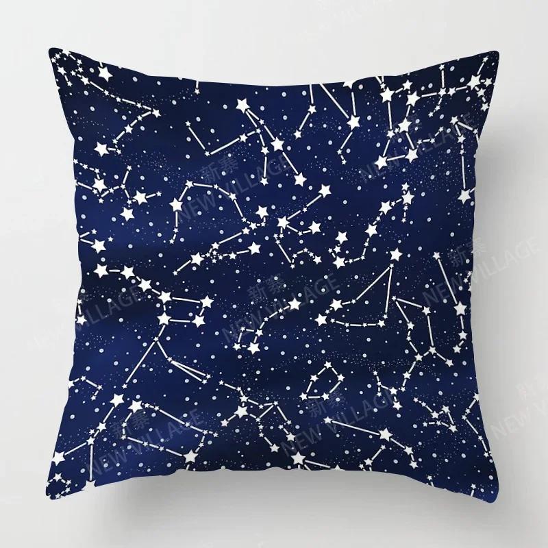 Декор для дома в стиле скандинавской осени осенняя наволочка для дивана Чехол для подушки современный 45x45см 45*45 50x50 60x60см 40*40 40x40 геометрия 60*60