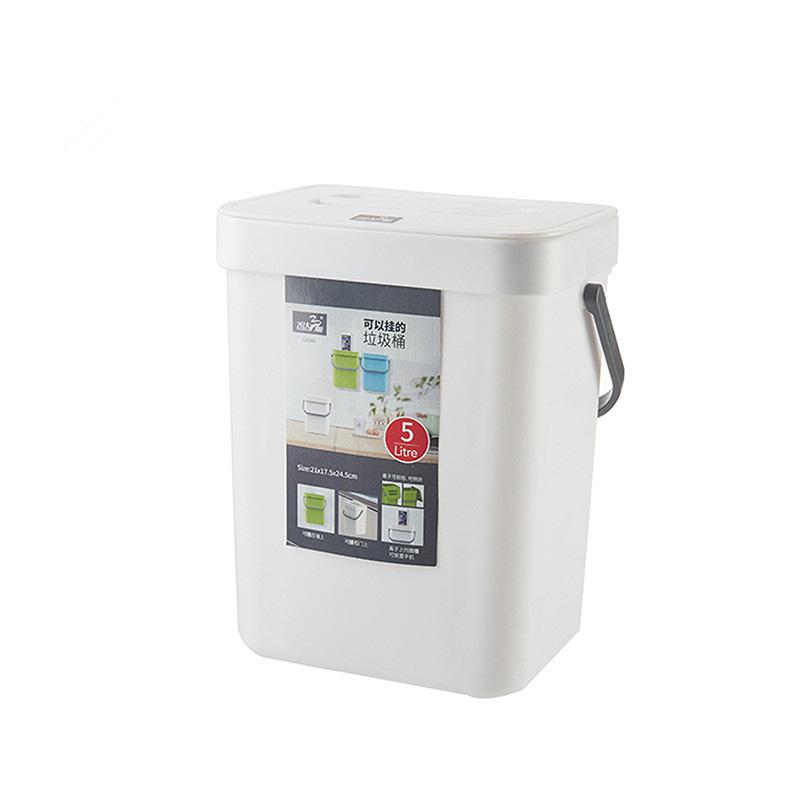 5л кухонное мусорное ведро настенное подвесное мусорное ведро с крышкой мусорное ведро для шкафа под раковиной мусорное ведро для компоста мусорное ведро