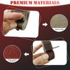 20PCS Sanding Flap Set with 6mm Shank Grinding Wheel Head Sander Abrasive Tools Sandpaper Rust Removal for Dremel Rotary Tools