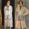 Travel Single One-piece Raincoat EVA Outdoor Long Transparent