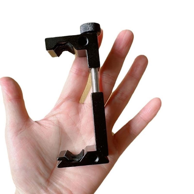 Phone Tripod Mount Metal Tripod Adapter with Hot Shoes Arca Port and 1/4in Screw Holes Adjustable Cellphone Stand Holder