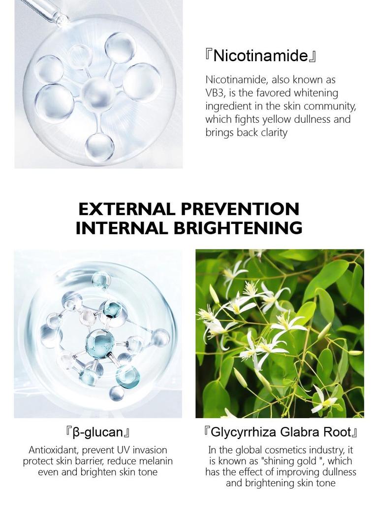 Яркий Гламур Осветляющая Эссенция с Арбутином: Осветляет темную, неровную кожу