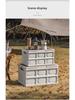 Portable Folding Storage Box for Camping, Home, and Car Trunk