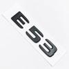 ABS1pcs W212 E53 Logo Letters TURBO 4MATIC Badge Car Rear Star Sticker Trunk AMG Emblem For Mercedes Benz AMG W212 W213 E Class
