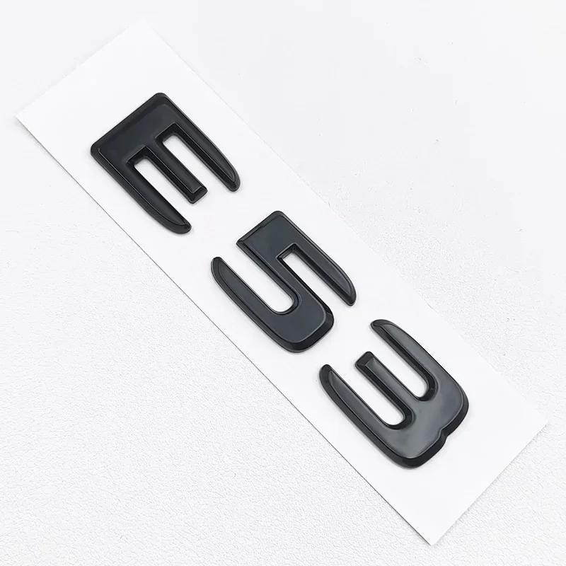 ABS1pcs W212 E53 Logo Letters TURBO 4MATIC Badge Car Rear Star Sticker Trunk AMG Emblem For Mercedes Benz AMG W212 W213 E Class