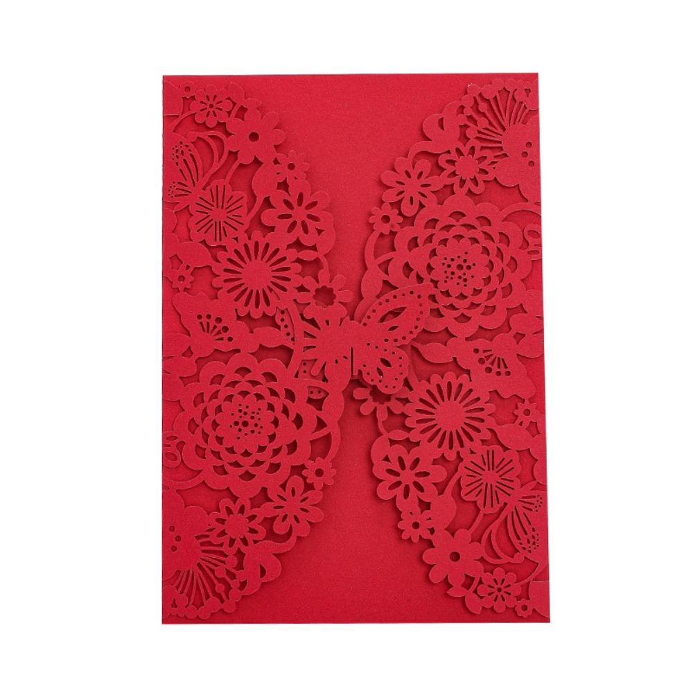 50pcs Decorative 3D Invitation Card Hollow Out Hollow Out Invitation Cards  Graduation