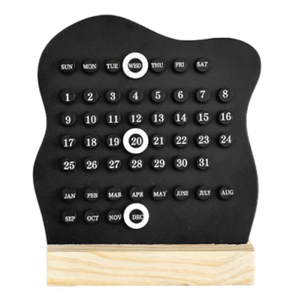 Creative Manual Perpetual Calendar 3 Rings Montessori Calendar  Student Dormitory