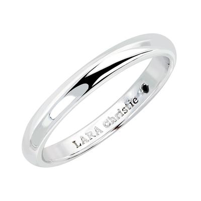 Кольцо Lala Christie Silver Eternal Beauty Размер 15 Мужское [ЧЕРНАЯ МЕТКА] cr3872-b-15