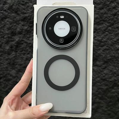 Чехол для Huawei Mate 80 Pro Max Матовый полупрозрачный Для Magsafe Магнитный Нескользящий Защитная крышка для телефона Для Huawei Mate 80 Pro Корпус