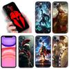 Spartan Phone Case For Apple iPhone 12 13 Mini 11 14 15 Pro Max 7 8 Plus X XR XS SE 2020 2022 Black Silicone Case