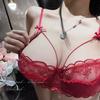 Новое сексуальное кружевное искушение чистая страсть стиль большой груди нижнее белье женский костюм тонкий маленький бюстгальтер чехол со стальным кольцом