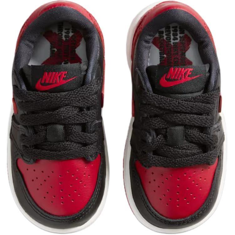 Jordan Low top Toddler Shoes Black Red Infant And Toddler IW6279-001
