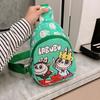1 шт. Labubu Messenger Bag Kawaii сумки через плечо нейлоновый рюкзак через плечо портативный дорожный рюкзак подарок для детей