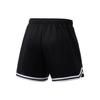Li-Ning Breathable Basketball Shorts With Elastic Waistband Men Shorts Black AAPT043-1