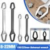 3-17mm/8-22mm Universal Torx Wrench Double-head Torx Spanner Multifunction Adjustable Glasses Wrench Repair Tool Self Tightening