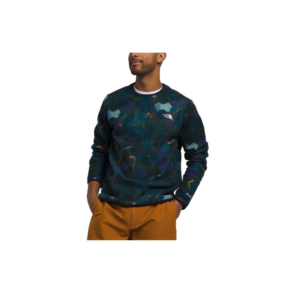 THE NORTH FACE Sweatshirts Men's Blue Crew Neck Moderate Regular NF0A84QF-OQ4