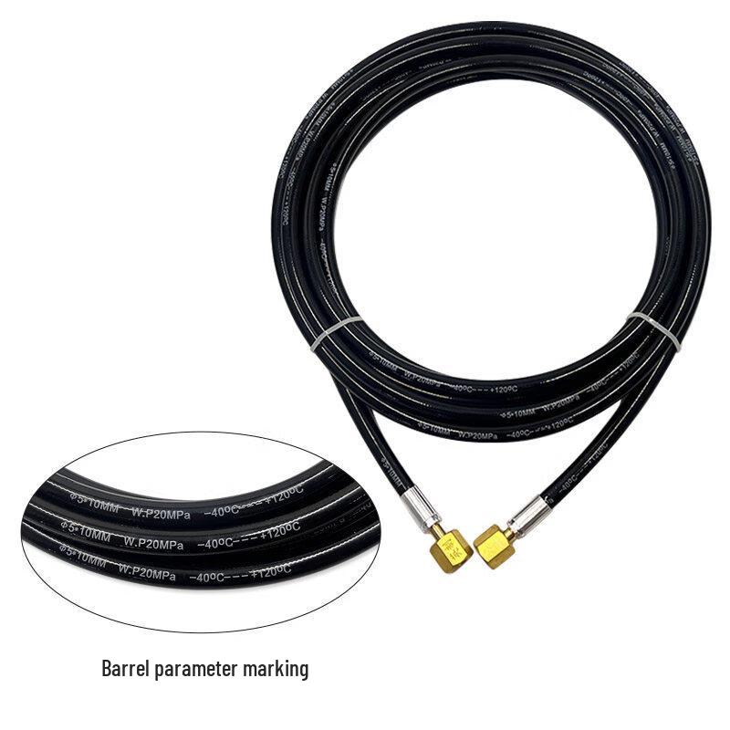 5-Meter HVAC Nitrogen Pressure Test Hose