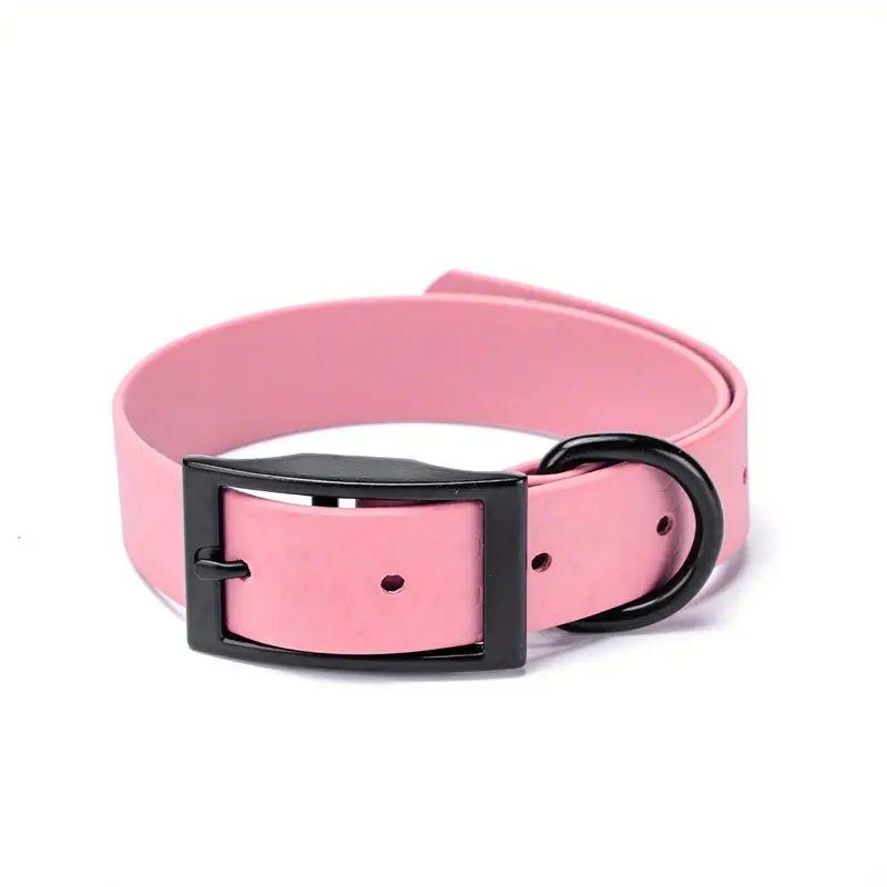 Новая Мода Ошейник для Домашнего Пита Высокого Качества ПВХ Водонепроницаемый Тренировочный Ошейник Грязеотталкивающий Легко Чистить для Маленьких Средних Больших Собак