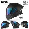 Full Face Motorcycle Helmet Men Women With Large Rear Wing DOT CCC Certified 4-Season Riding ABS Shell