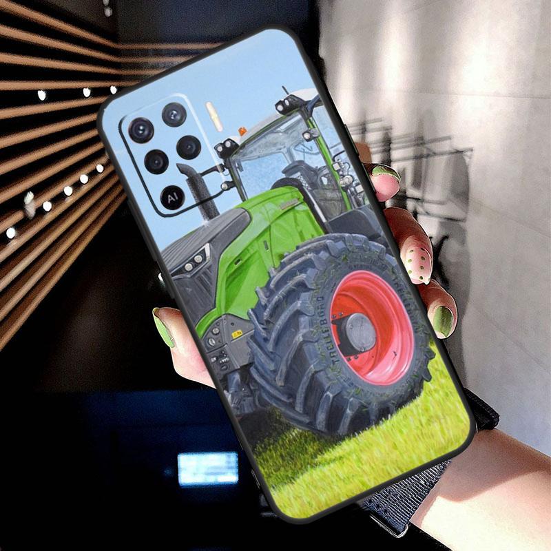Фермерский Трактор Чехол Для Oppo A74 A54 A94 A80 A60 A40 A18 A38 A58 A78 A98 A96 A76 A16 A15 A17 A57 A77 A5 Pro