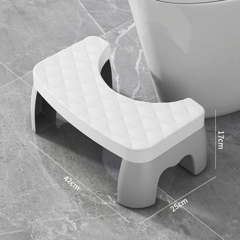 Squatting Toilet Stool Toilet Squat Stool Removable Non-Slip Toilet Seat Stool Portable Squat Stool Home Adult Bathroom Access