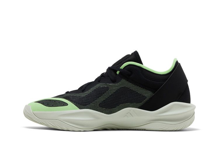 adidas Adizero Select 2.0 Low Core Black Cloud White Green Spark