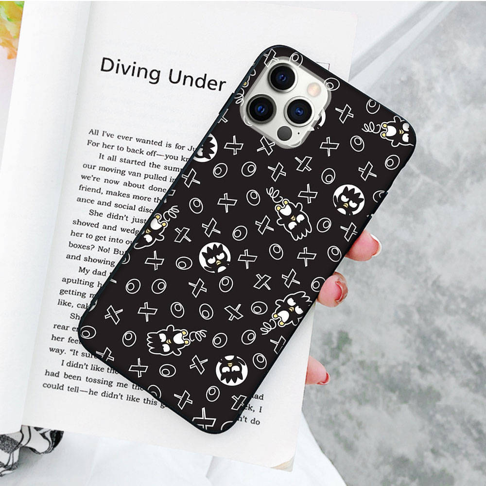 Черный чехол JZ14 Bad badtz-Maru для OPPO Reno 8 6 5 4 Pro Plus Find X3 A17 A3 A31 A38 A40 A53 A54 A55 A74 A76 A78 A77 A80 A94 A95 A96 Lite