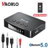 VAORLO Digital Display Wireless Adapter Receiver Transmitter Stereo With Remote TF U-Disk Play Stereo With Mic 3.5mm Optical Connect For TV PC