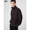 Uniqlo Brushed Sweat Half Zip Shirt