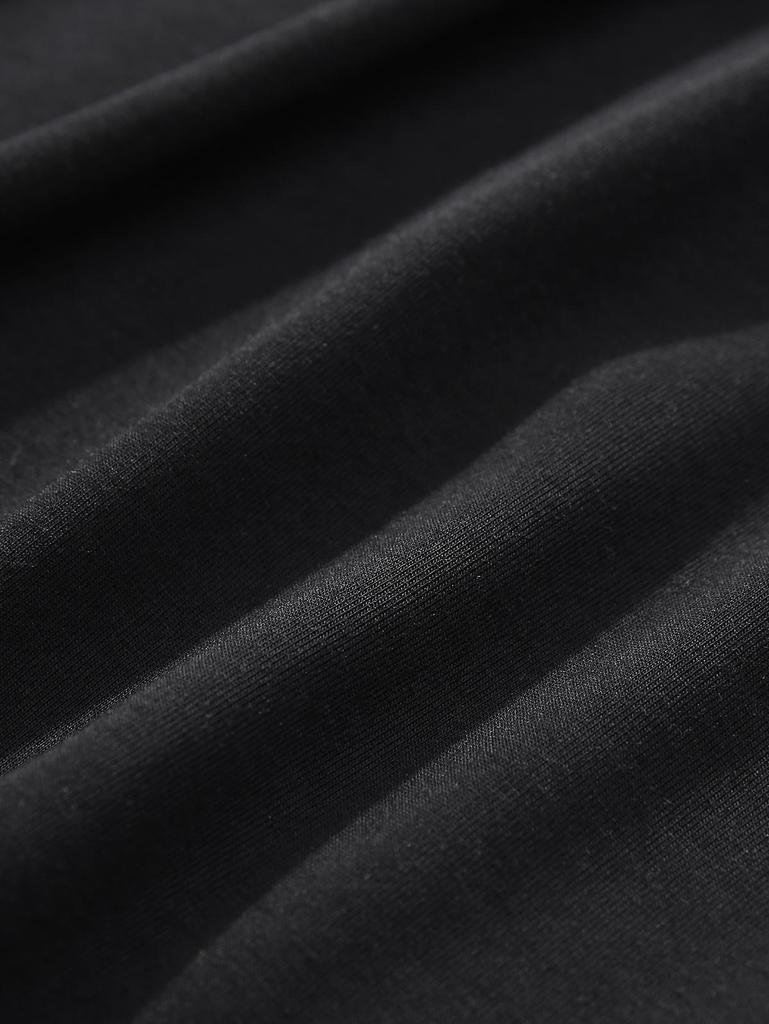 Rosegal Готическая футболка с шнуровкой, плетеными рукавами и люверсами