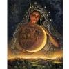 5D DIY Diamond Painting Moon Girl Cross Stitch Full Round Diamond Embroidery Handmade Home Decor