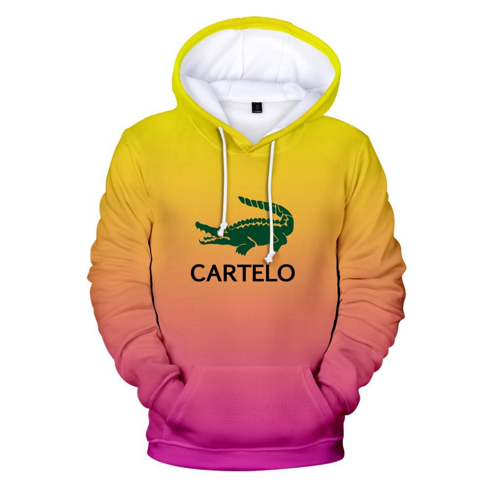 CARTELO Красочные осенние мужские толстовки с 3D принтом, женские куртки, весенние и осенние мужские толстовки с капюшоном, одежда в стиле хип-хоп