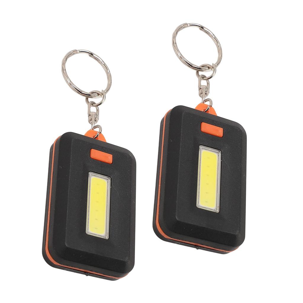 2 шт. Мини аварийный фонарь портативный карманный брелок фонарик для езды на велосипеде рыбалки на открытом воздухе