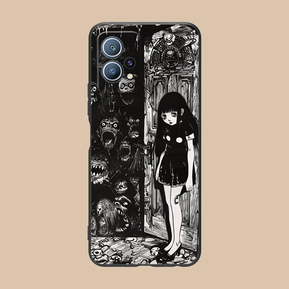 Чехол для мобильного телефона в стиле Террор Готика для Huawei P60 P50 P40 P30 P20 P10 P9 P8 Pro Lite Plus Красочная Печать Чехол Чехол Красивый